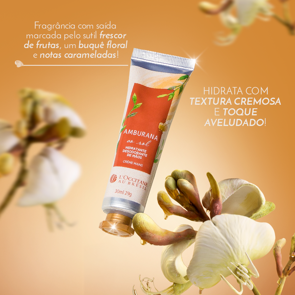 Creme Desodorante de Mãos Amburana ao Sol 30ml, ,  large image number 1